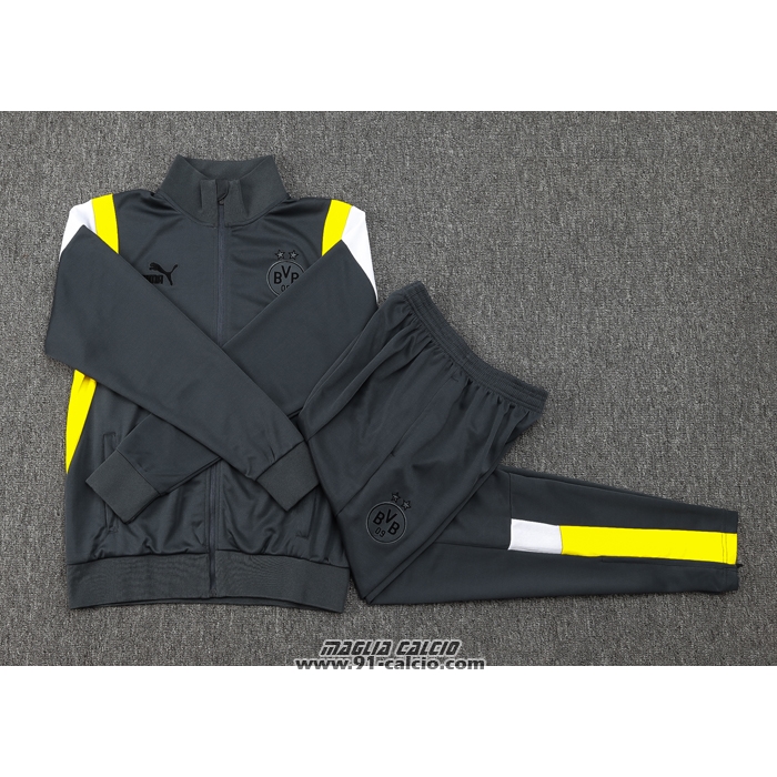 Tuta da Track Giacca
 Borussia Dortmund 2023-2024 Grigio
